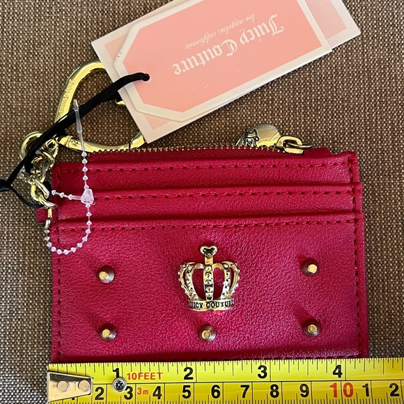 NWT Juicy Couture Small Wallet & Keychain - Picture 7 of 12